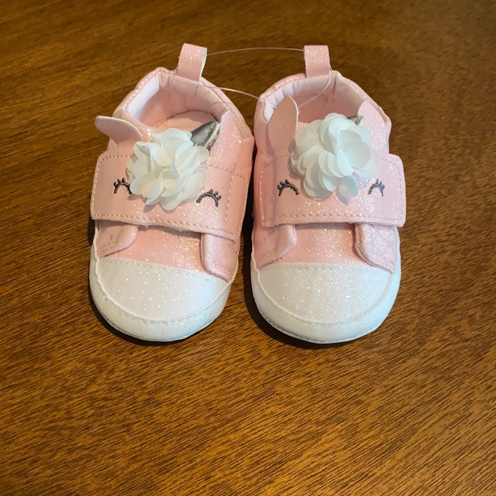 Baby girl unicorn shoes